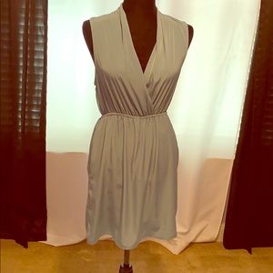 Light green dress with pockets